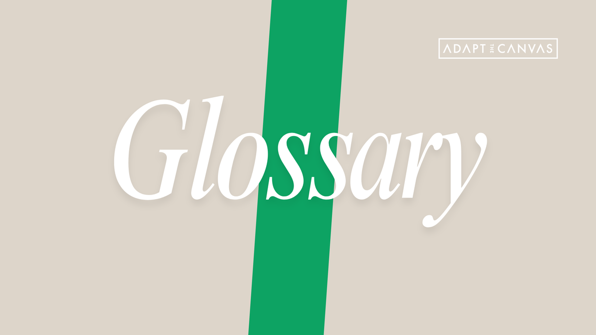 Glossary