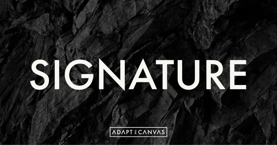 Signature: Unlock Your Unique Creative Advantage